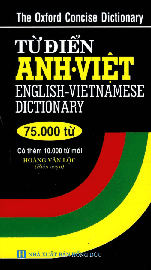 Từ Điển Anh - Việt 75.000 Từ (Quang Bình)