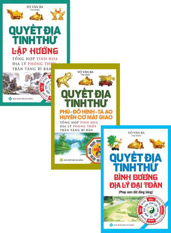 Combo Quyết Địa Tinh Thư - Bộ Số 3 (Bộ 3 Cuốn)